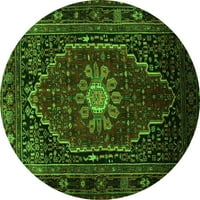 Ахгли Компанија Затворен Круг Персиски Зелен Традиционален Простор Килими, 3 ' Круг