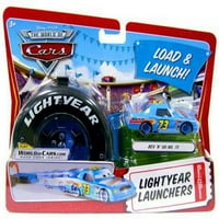 Дизни автомобили Lightyear Launchers Rev 'N Go No. Diecast Car