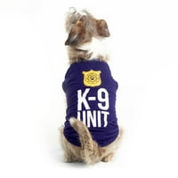Hauntlook k- единица куче Ноќта на вештерките- кул полициска кучешка маица за кучиња