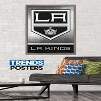 Лос Анџелес Кралевите Логото Ѕид Постер, 22.375 34