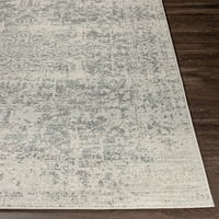 Уметнички ткајачи Харпут Медалјон област килим, сива, 5'3 круг