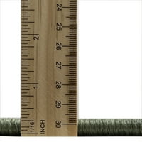 Ахгли Компанија Внатрешен Правоаголник Ориентални Зелени Килими Од Традиционална Област, 8' 10'