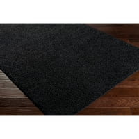 Уметнички ткајачи Фурни црна 7'10 10 модерен килим со цврста област