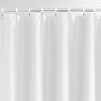 Завеса за туширање со бела ткаенина, 70 72