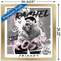 Пријатели-Рос И Рејчел Ѕид Постер, 14.725 22.375