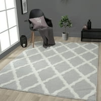 Обединети ткајачи на Америка Квинсленд Геометриски рачно изработен килим, 15 '12,5'