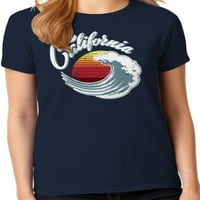 Графичка Америка држава Калифорнија во САД Голден Стејт Колекција за графички маици