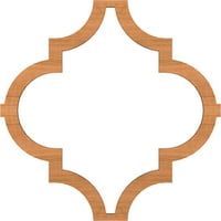 Екена мелница 5 6 W 5 6 H 3 8 T Голем Маракеш декоративни фрет -тавански тавани панели, цреша