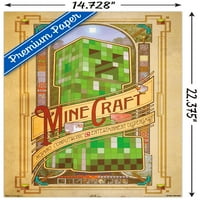 Minecraft-Компутронски Ѕид Постер, 14.725 22.375