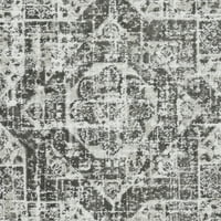 LOMAKNOTI RHANE ABERD 5 '7' Grey Oriental затворен полипропилен област килим